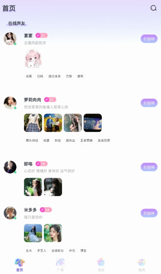 Voice ChatAPP手机展示